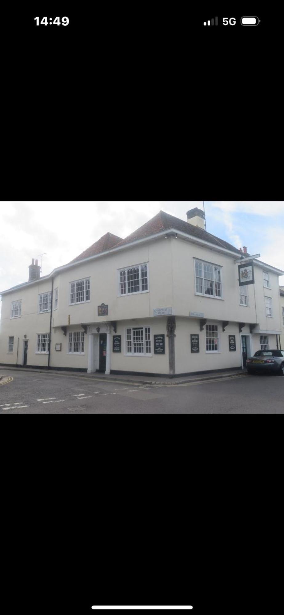 Kings Arms Hotel Sandwich Bagian luar foto